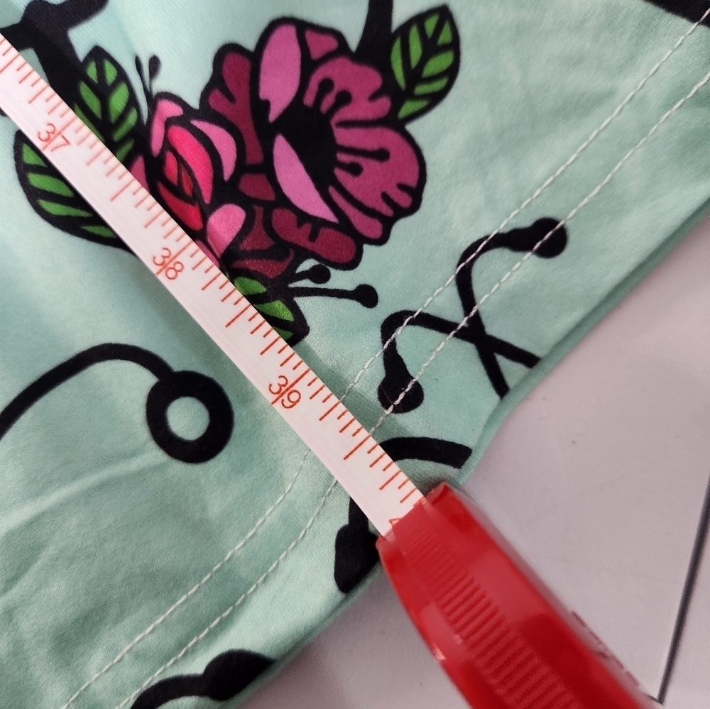 Mint Green Nursing Themed Lounge Pants, Size Med, NWT - Picture 9 of 9